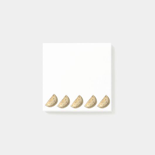 Chapati Roti Indian Food Brood Bakkerij Post-it® Notes (Voorkant)