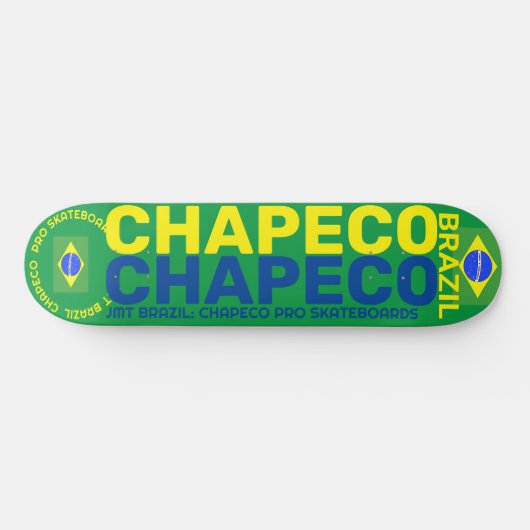 CHAPECO JMT BRAZIL 8 1/4" Skateboard Deck (Horizontaal)