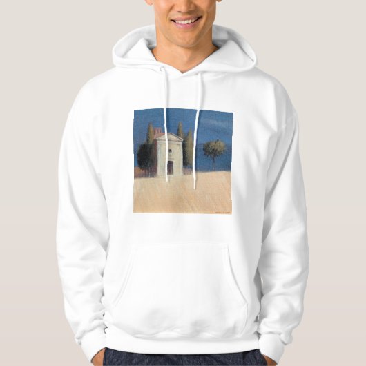 Chapel bij Pienza II 2012 Hoodie (Voorkant)