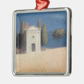 Chapel bij Pienza II 2012 Metalen Ornament (Links)