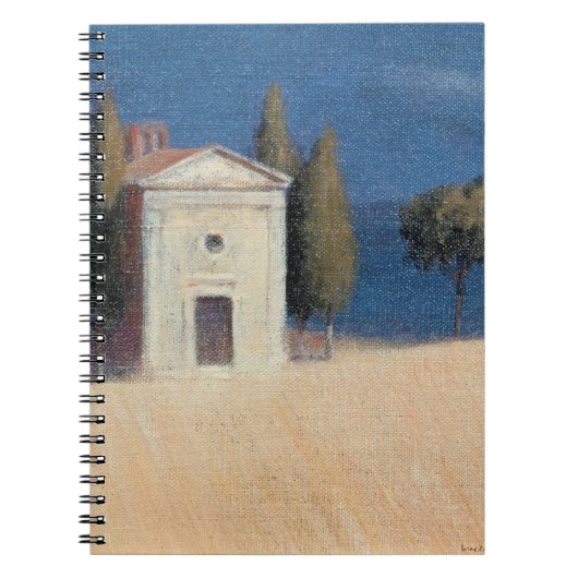 Chapel bij Pienza II 2012 Notitieboek (Voorkant)