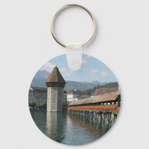 Chapel Bridge, Lucerne, Switzerland Sleutelhanger