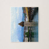 Chapel Bridge - Mt. Pilatus - Lucerne Switzerland Legpuzzel (Verticaal)