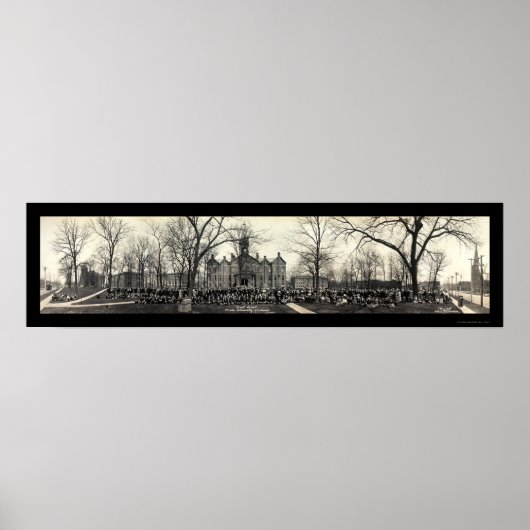 Chapel Des Moines IA Foto 1911 Poster (Voorkant)