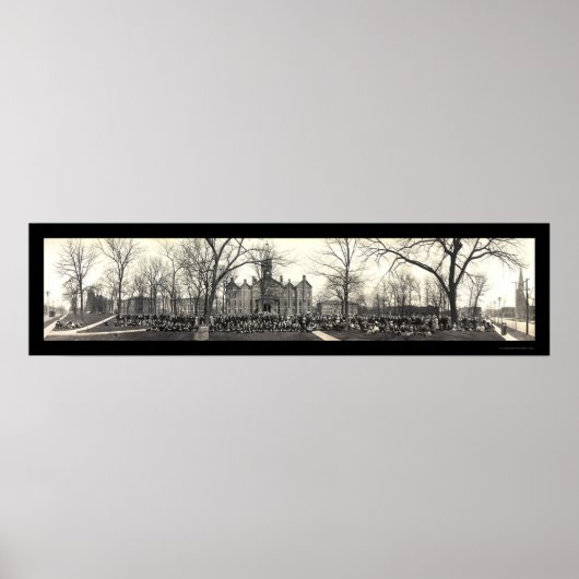 Chapel Drake University Foto 1911 Poster (Voorkant)