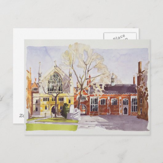 Chapel & Hall Lincoln's Inn Briefkaart (Voorkant / Achterkant)