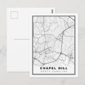 Chapel Hill Kaart (Voorkant / Achterkant)