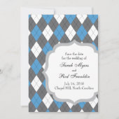 Chapel Hill NC Save the Date (Voorkant)