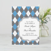 Chapel Hill NC Save the Date (Staand voorkant)