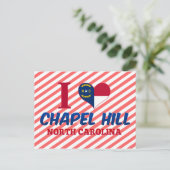 Chapel Hill, North Carolina Briefkaart (Staand voorkant)