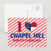 Chapel Hill, North Carolina Briefkaart (Voorkant / Achterkant)
