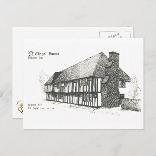 Chapel House, Rainham Briefkaart (Voorkant / Achterkant)