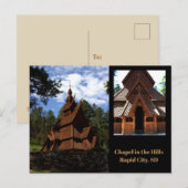 Chapel in de heuvels briefkaart (Voorkant / Achterkant)