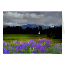 Chapel in de Lupine Mindscape Card