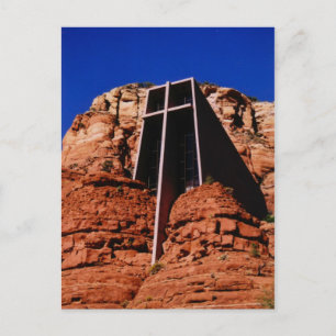 Chapel in de Rock, Sedona, Arizona Briefkaart