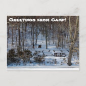 Chapel in de winter briefkaart (Voorkant)