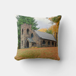 Chapel in herfst kussen