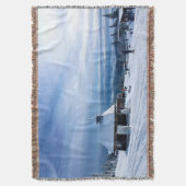 Chapel in het Alpen Sneeuwgebergte Deken (Voorkant Verticaal)