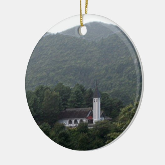 Chapel in Sky Valley Ornament (Links)