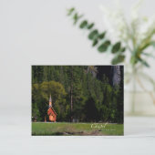 Chapel in Yosemite Briefkaart (Staand voorkant)