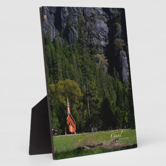 Chapel in Yosemite Fotoplaat (Zijkant)