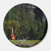 Chapel in Yosemite Magneet (Voorkant)