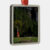 Chapel in Yosemite Metalen Ornament (Rechts)