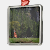 Chapel in Yosemite Metalen Ornament (Links)