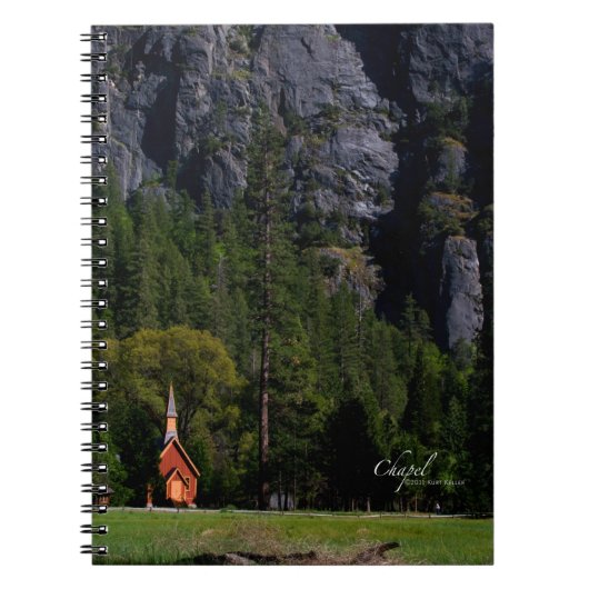 Chapel in Yosemite Notitieboek (Voorkant)