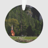 Chapel in Yosemite Ornament (voorkant)