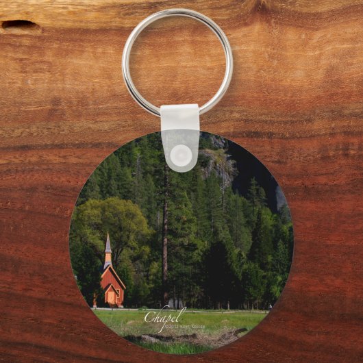 Chapel in Yosemite Sleutelhanger (Voorkant)