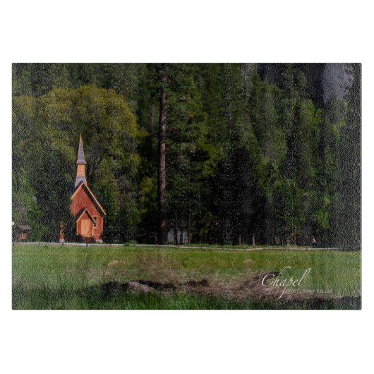 Chapel in Yosemite Snijplank (Voorkant)