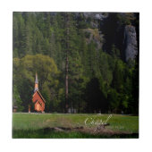 Chapel in Yosemite Tegeltje (Voorkant)