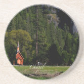 Chapel in Yosemite Zandsteen Onderzetter (Voorkant)