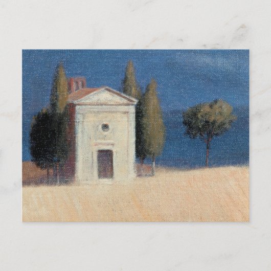 Chapel near Pienza II 2012 Briefkaart (Voorkant)