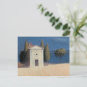 Chapel near Pienza II 2012 Briefkaart (Staand voorkant)