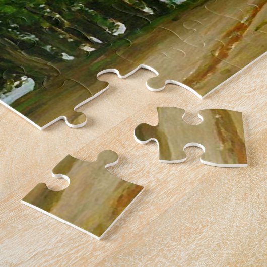 Chapel Notre-Dame-de-Grâce Honfleur Monet Fine Art Legpuzzel (Zijkant)