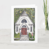 Chapel of the Good Shepherd Chautauqua Folded Card Kaart (Voorkant)