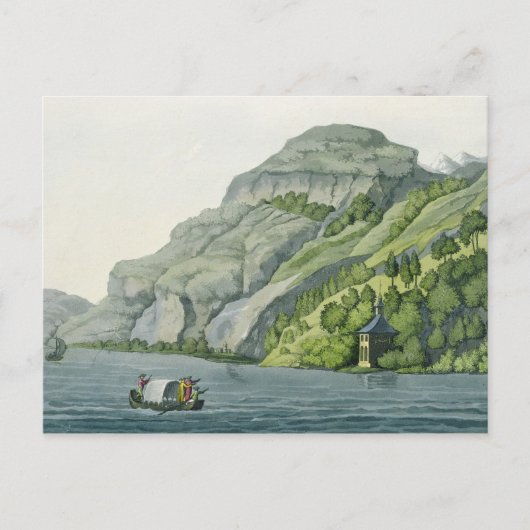 Chapel of William Tell van 'Customs of the Vario' Briefkaart (Voorkant)