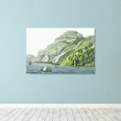 Chapel of William Tell van 'Customs of the Vario' Canvas Afdruk (Insitu (Houten vloer))