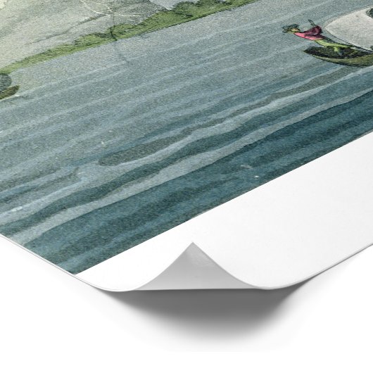 Chapel of William Tell van 'Customs of the Vario' Poster (Hoek)