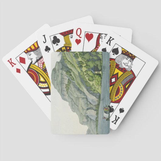 Chapel of William Tell van 'Customs of the Vario' Speelkaarten (Achterkant)