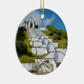 Chapel op de Azoren Keramisch Ornament (Rechts)