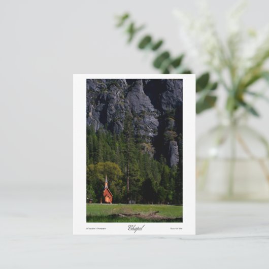 Chapel Print Briefkaart (Staand voorkant)