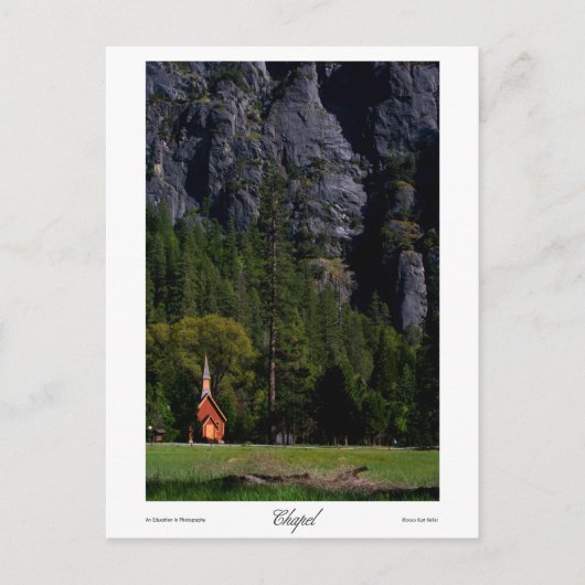 Chapel Print Briefkaart (Voorkant)