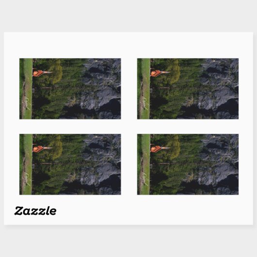 Chapel Rectangle Sticker (Vel)