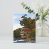Chapel Rock in het najaar Briefkaart (Staand voorkant)