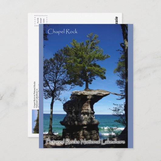 Chapel Rock-kaart Briefkaart (Voorkant / Achterkant)