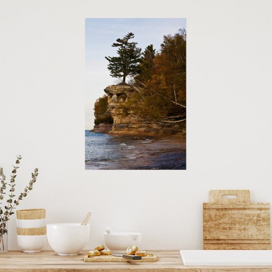 Chapel Rock Poster (Keuken)