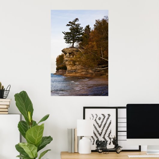 Chapel Rock Poster (Thuiskantoor)